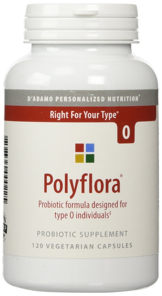 D'Adamo Personalizirana prehrana Polyflora O, 120 grof