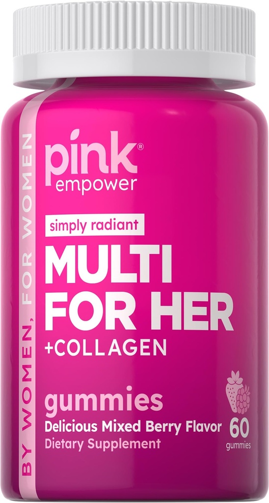 PINK multivitaminski gumiji za ženske 