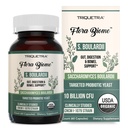 Organic Saccharomyces Boulardii - 10 milijard CFU - klinično potrjen CNCM I-1079 Probiotic sev - Gut, Digestion & Health Bowel Podpora - Prva organska oblika S. Boulardii Probiotic - 60 Count