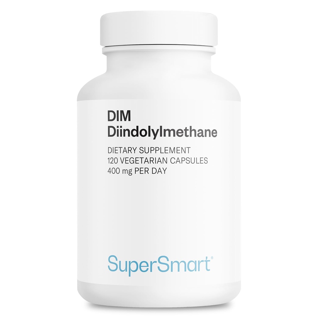 Superpametni - DIM dodatek 400mg na dan (Diindolylmetan) - Naravno ravnovesje za moške in ženske 