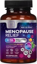 Menopause dopolnila za ženske z Dong Quai, Chaste Berry, Black Cohosh, 8 milijard CFU probiotiki - Hot Flash Night Sweats & Menopause Relief Probiotic za vaginalno, Prebavno zdravje - 60 kapsul