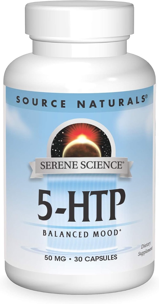 Vir Naturals Serene Science 5-HTP, 50 mg - 30 kapsul