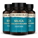 Dr. Mercola Silica Collagen Builder - rastlinsko-bazna Silica dopolnilo za podporo kože, las, nohtov in kosti - Ne-GMO, Gluten-free & Soy-free - 180 kapsul (90 Servings)