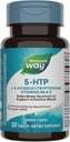 Narava Way 5-HTP, L-5-Hydroxytriptofan, pomaga narediti serotonin za spodbujanje pozitivnega Outlook*, Vitamin B6, Vitamin C, izvleček Griffonia fižol, 30 tablet (Packaging May Vary)