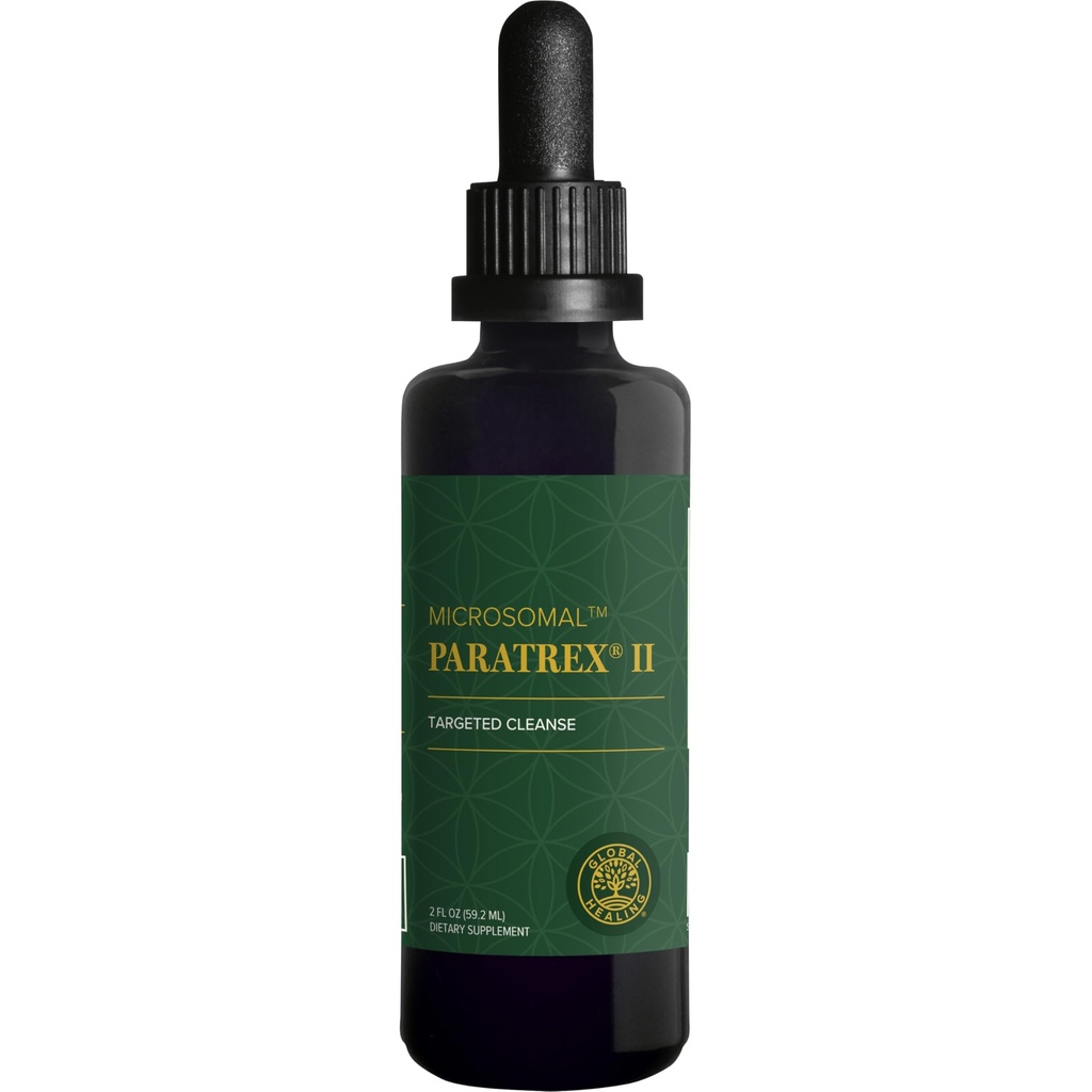 Globalno zdravljenje Paratrex II - Napredna podpora Detox - 2 Fl Oz