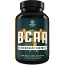 Podružnična veriga Aminokisline Dodatek - Veganske BCAA tablete Post Workout Mišična regeneracija in rast mišic - Razvejane verige Aminokisline Dopolnilo za moške in ženske Workout okrevanje 120 število