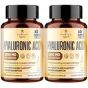 Kapsule s hialuronsko kislino – hilunarna kislina 1200 mg, s kolagenskimi peptidi, vitaminom C, fitoceramidi – za kožo, oči, prebavila, kosti (2 pakiranji)