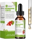 Berberine dopolnilne tekoče kapljice, Berberine s Ceylon cimetom, kurkuma, Resveratrol, Bitter Melon, in več ekstra moč Vegan dodatek, podpira imunski sistem in prebavni sistem