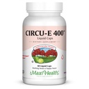 Maxi Health Circu-E 400 i.e. - Naravni vitamin E - Podpora obrambnemu sistemu telesa - 60 kapsul - Košir