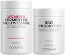 Codeage Daily Immune System Support Multivitamin za ženske + probiotike