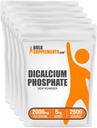 BulkSupplements.com Dikalcijev fosfat v prahu - Kalcijev dodatek, Dikalcijev fosfat kot kvasovke - Unflavored & Gluten Free, 2000mg na serviranje, 5 kg (11 lbs) (Pack of 5)