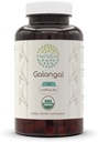 HerberEra Galangal 120 kapsul, 500 mg, USDA organski galangal (Alpinia galangal), posušene korenine (120 kapsul)