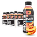 Protein2o 15g Whey Protein Infundirana voda, Peach Mango, 16.9 Oz steklenica (Pack of 12)
