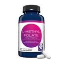 MD Life L-metilfolat 7,5 mg dodatek - Profesionalno-stopnja Active L metilfolat dodatek - 30 kapsul - L-metilfolat 7,5 mg - Največja jakost MTHFR W/ Esencialne aminokisline