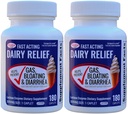 Hitra delujoča laktaza 360 Capleti Generic Lactase Fast Act 9000 FCC enot na Caplet