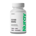Nuray COQ10 100mg in vitamin E žvečljive tablete - hitro raztapljanje pomarančne arome energijske dodatke - podpira zdravje srca in jeter funkcijo - 60 Count, Vegetarian, Gluten brezplačno