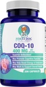 CoQ10 400 MG na 2 pokrovčka - Ubikinon - Odlična vrednost - srce, možgani in celice dodatek - Energetska podpora - 200 Caps v steklenici - by Foxxy Doc