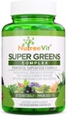 Superzelena - Spirulina, Klorella, pšenična trava + več - Pakirana zelena mešanica hranil