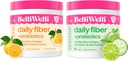 Dnevna fiber dodatek paket z dodanim kolagen, probiotiki in elektroliti - Cucumber limete Mint & Orange Yuzu Mandarine arome - Podpira prebavno zdravje, debloating in hidracija - 32 Servisi skupaj