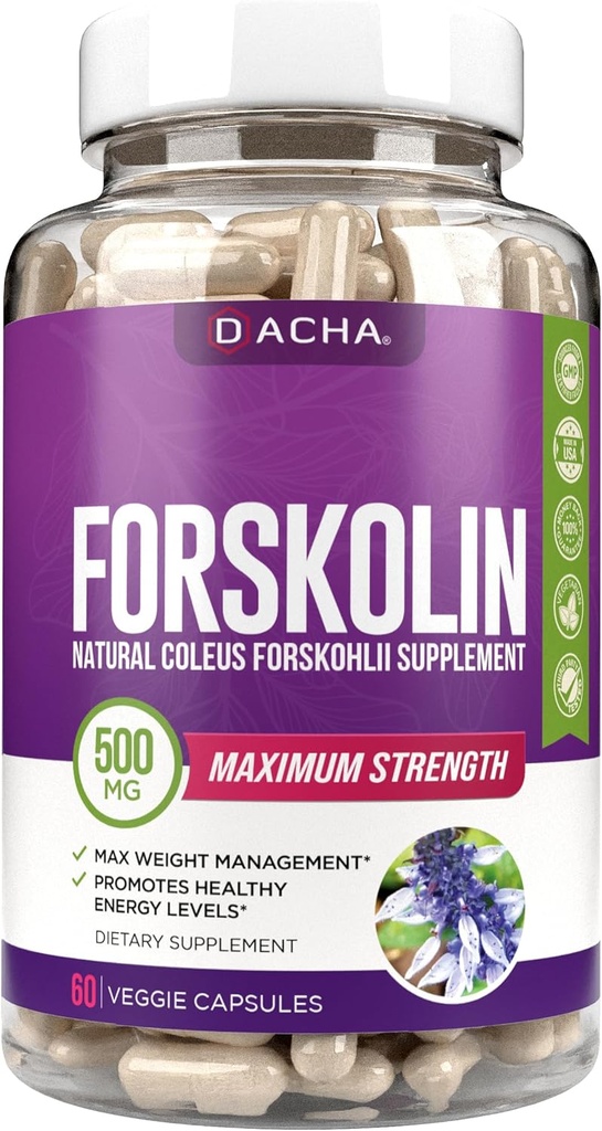 Naravni Forskolin Max Moč Formula- 500mg Coleus Extract, Keto dietne tablete, ki delujejo hitro za ženske in moške, maksimalni Slim videz, izgubi hitro za ženske, Rapid Tone, Luna Trim, MD