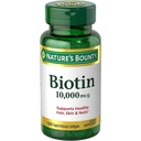 Narava Bounty Biotin 10, 000 Mcg, hitro sproščanje Softgels 120 Ea (paket z 2)
