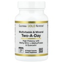 California Gold Nutrition Multivitamin in mineral z metil B12, vitamin C, L-metilFolat in bio-Quercetin, dva-A-dan, 60 Veggie kapsule