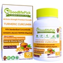 Premium kurkuma kapsule z ingver in črnim poprom. Kurkumin 95% Curcuminoidi & ingver koren AllNatural NonGMO NO riž v prahu NO Stearat NO Silica NO Gluten 90ct