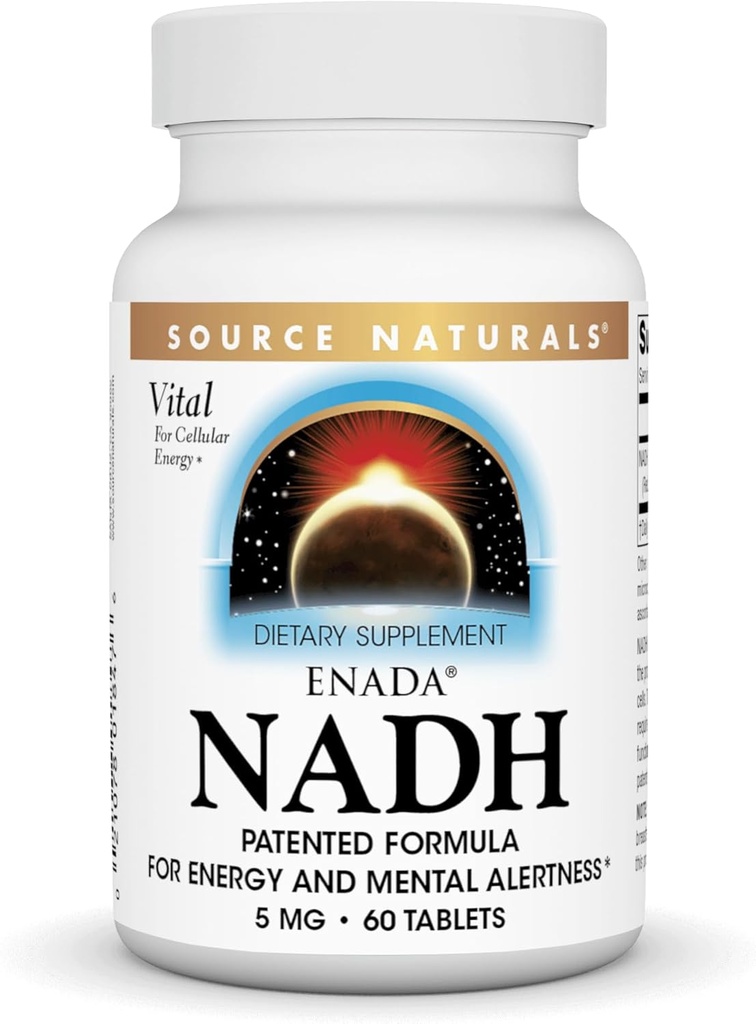 Vir Naturals Enada NADH 5mg, 60 tablet