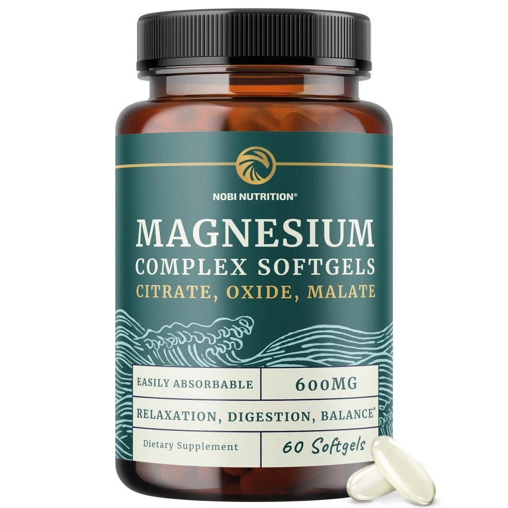 Trojni magnezijevi softgels 