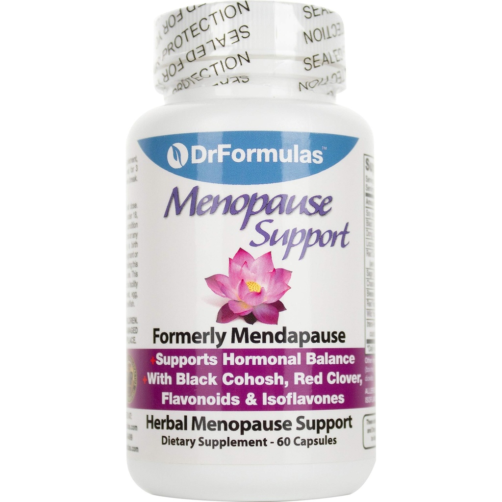 DrFormulas Menopause dodatek za vroče bliskavice, nočno potenje, in Mood Swings Relief z DIM, Dong Quai, Black Cohosh, 60 grof