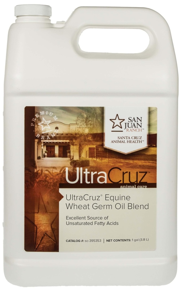 UltraCruz® Equine mešanica žitnega olja, 1 galon