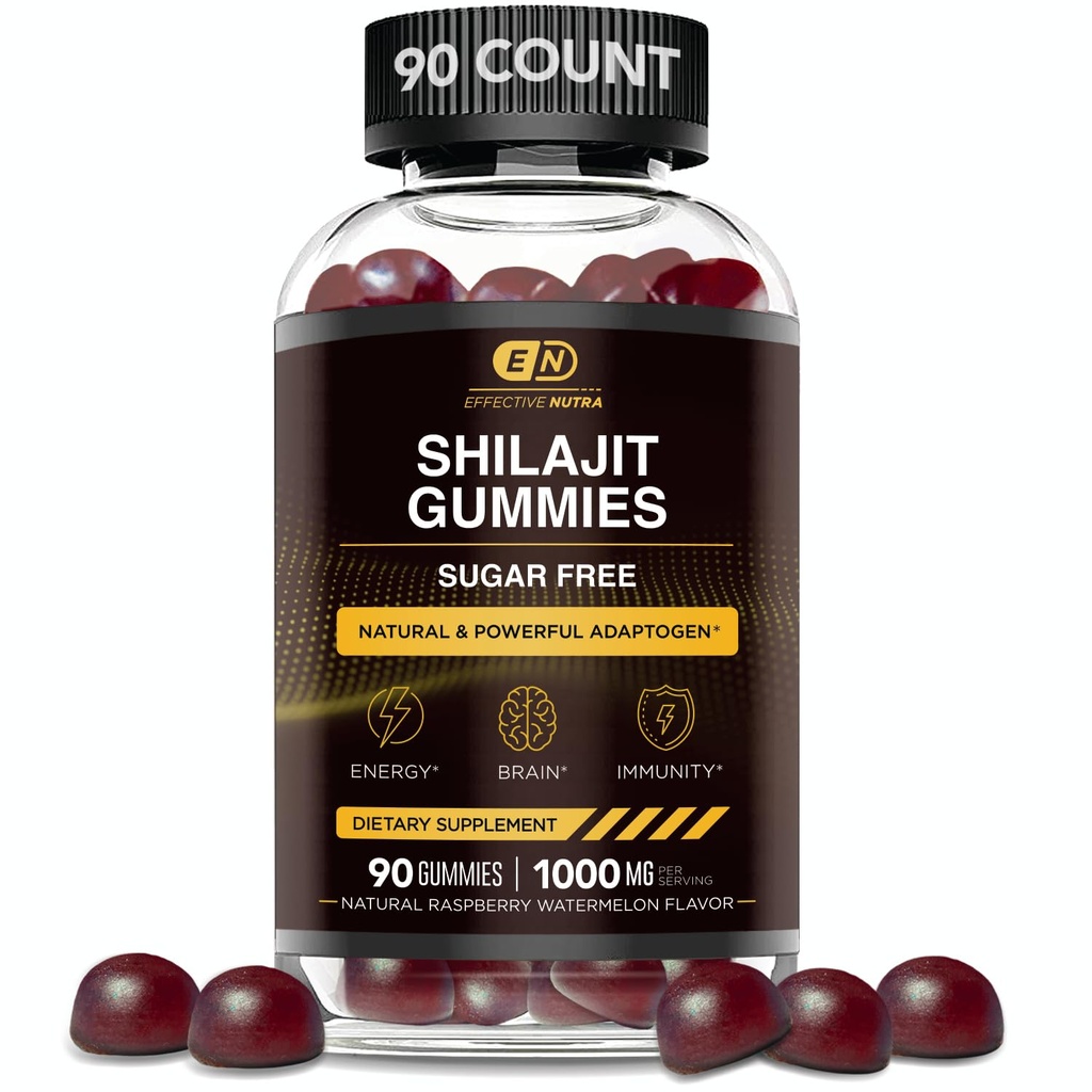 UČINKOVIT NUTRA Shilajit Gumies 1000mg 