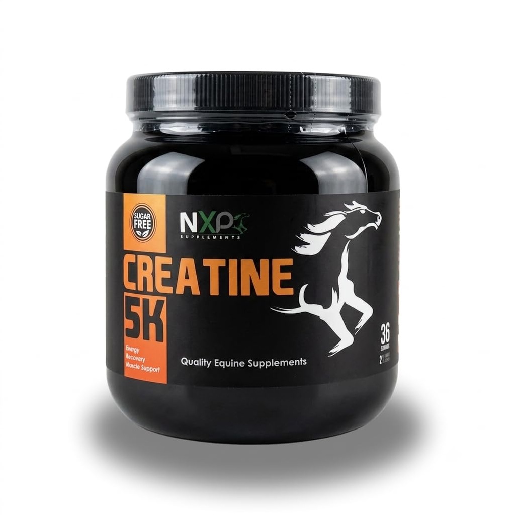 Kreatin 5K - Energy Muscle Support Recovery Moč vzdržljivost Stamina dopolnila za konje 2 lb (36 Serving)