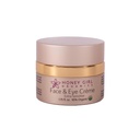 Medeno dekle Organics ekstra občutljiv obraz in oči Creme, 1,75 Fluid Ounce