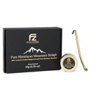 FOUZEE Pure Himalaaan Mountains Shilajit - 77% + Fulvic Acid avtentična trda doslednost, naravni vir fulvične kisline, več kot 85 Trace Minerals, vključuje Stainless Steel Spoon (10 Grams)