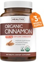 USDA Organic Ceylon Cimet tablete - High Potency Ceylon Cimet dodatek s 1000mg na služijo za popolno podporo telo antioksidant - Vegan non-GMO cGMP Made & Lab preverjena (3 mesecev dobave)