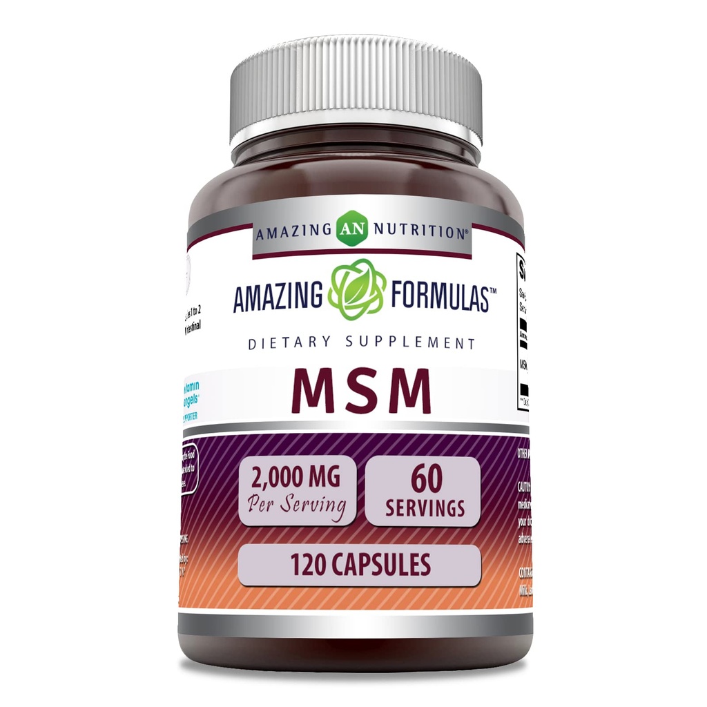 Osupljive formule MSM (metilsulfonilmetan) Dodatek 