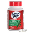 Move Free Advanced Glucosamine Chondroitin MSM Skupni dodatek za podporo, Podpira mobilnost, Udobje, Jakost, Fleksibilnost in kosti, 120 Tablete/40 Serving