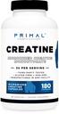 Primarni kreatin monohidrat (3.000 Mg, 180 kapsul) - mikroniziran kreatin dodatek, 750 mg na kapsulo, super za pripravo in obnovitev - Gluten-free, Ne-GMO