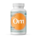 OM MUSHROOM SUPERFOOD Sproščujoče gobe Kapsule, 90 Štetje, 30 dni, Reishi gobe, Ashwagandha, GABA, L-teanin, Magnezij, Adaptogeni za podporo stresu (Nežno Zen, pakiranje maj Vary)