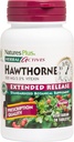 Natures Plus Herbal Actives Hawthorne - 300mg, 3,2% Vitexin, 30 Veganskih tablet - 30 Služabnikov