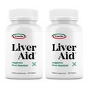LIVERITE Aid jeter 2-Pack 120 tablete (skupaj 240ct) podpira zdravo funkcijo jeter, fizično energijo in vitalnost.
