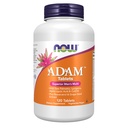 NOW Foods Supplements, ADAMTM Moški multivitaminski z žago Palmetto, likopen, alfa lipojska kislina in CoQ10, Plus Naravni Resveratrol in grozdni ekstrakt, 120 tablet