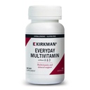 Kirkman - vsak dan multivitaminski brez vitaminov A & D - 180 Kapsule - Celovit multivitaminski - Mineralna podpora - hipoalergeni
