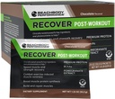 BODi Recover Whey Protein Powder Mešanica – Čokoladni Whey dodatek za okrevanje mišic z 20g proteini, BCAA, izvleček Granate - hitro okrevanje - 18 Serving paketi