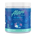 Alani Nu Pre Workout Powder BREEZEBERRY, Amino Energy Boost, Endurance Supplement, Sugar Free, 200mg kofein, L-teanin, beta-alanin, L-citrulin, 30 Servingov