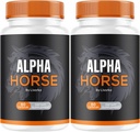 (2 paket) Alfa konj, Alpha konj tablete za moške, Alpha konj kapsule, Alpha konj dodatek, Alfa konj vitamin vse naravne Premium Formula, Alpha konj dodatek podpora, 120 kapsule za 2 meseca