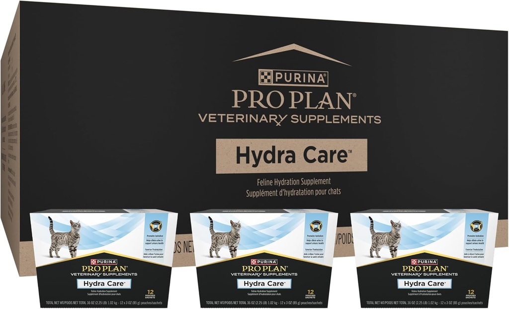 Purina Pro Plan Veterinarska dopolnila Hydra Care Cat Supplements - (Pack of 36) 3 oz. vrečke