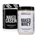 Naked Grass Fed Protein Bundel: 1LB Kazein in 1LB Vanilla Sirotka