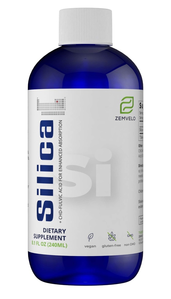 Liquid Ionic Silica - Hair, Skin & Nails Nutrition 